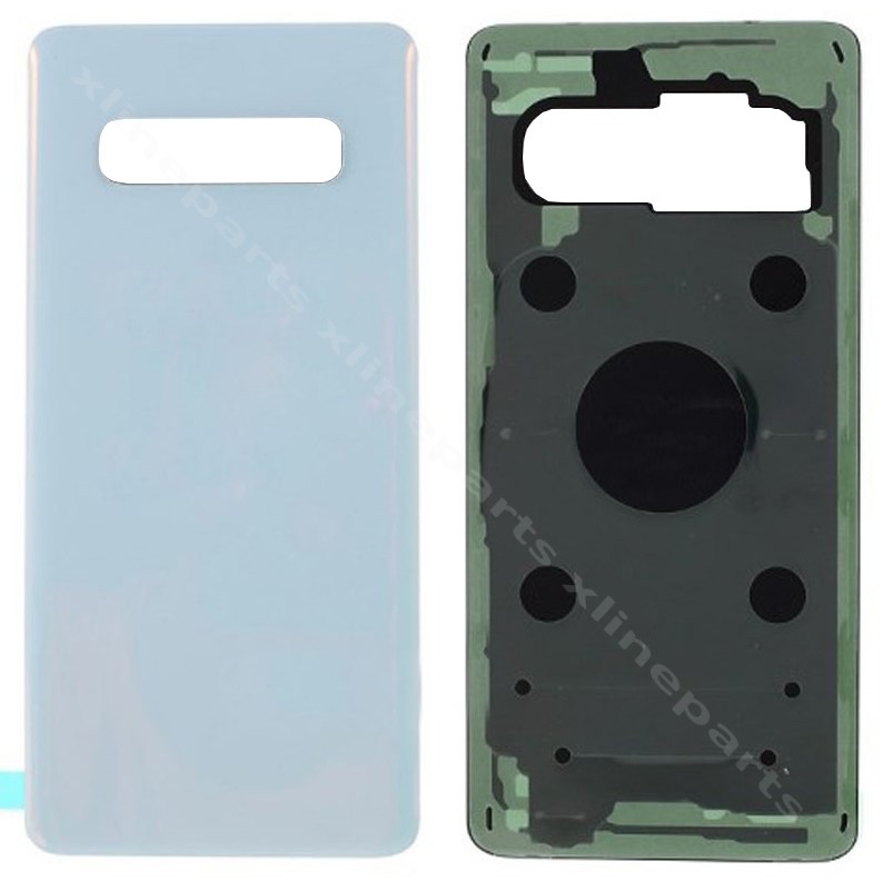 Back Battery Cover Samsung S10 Plus G975 prism white