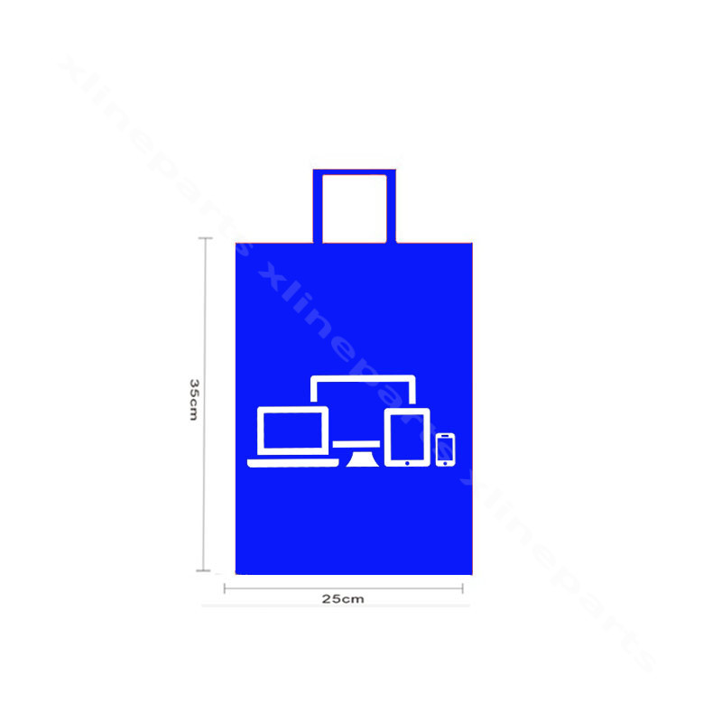 Shopping Bag Mobile 35*25*10cm blue