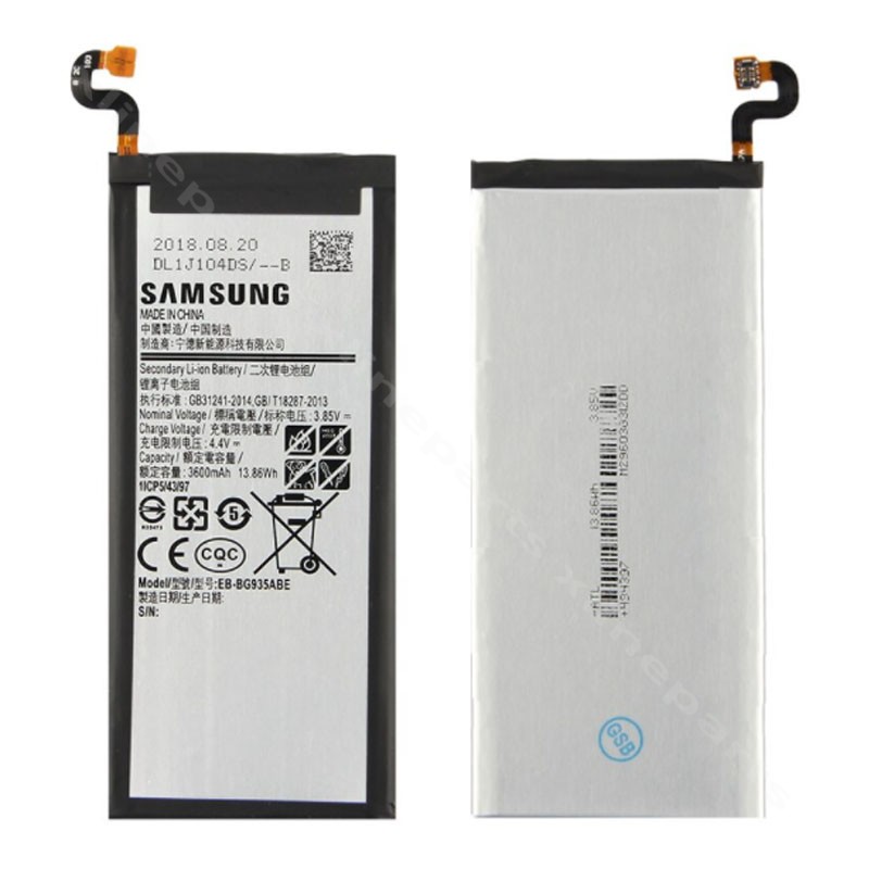 Аккумулятор Samsung S7 Edge G935 3600 мАч OEM