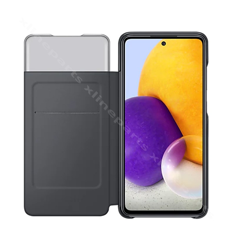 Flip Case Smart View Wallet Samsung A72 4G A725 μαύρο (Πρωτότυπο)