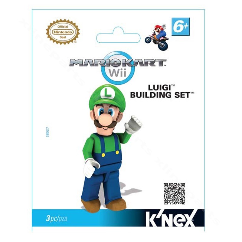 Knex Mario Kart WII Figure Luigi