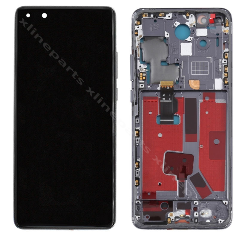 LCD Complete Frame Huawei P40 Pro black OEM