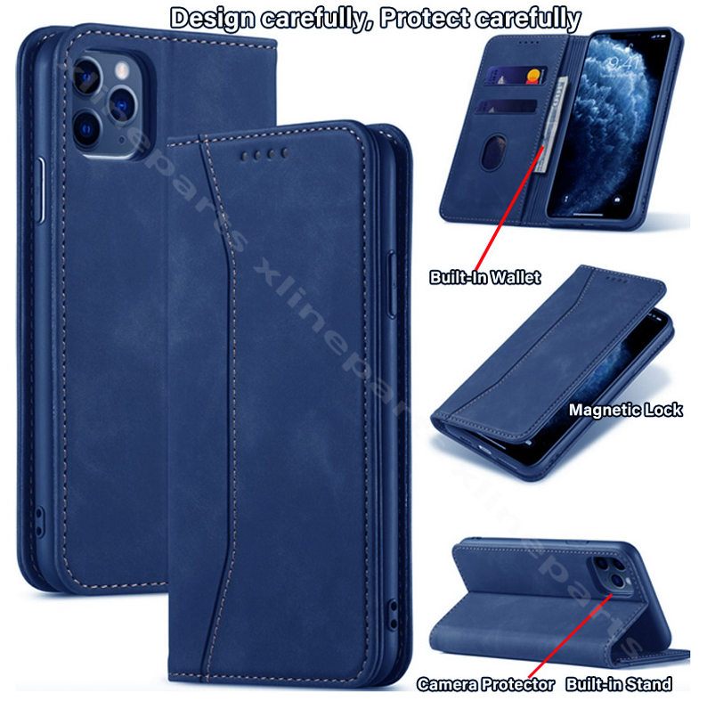 Flip Case Stylish Samsung A13 4G A135/A137 blue