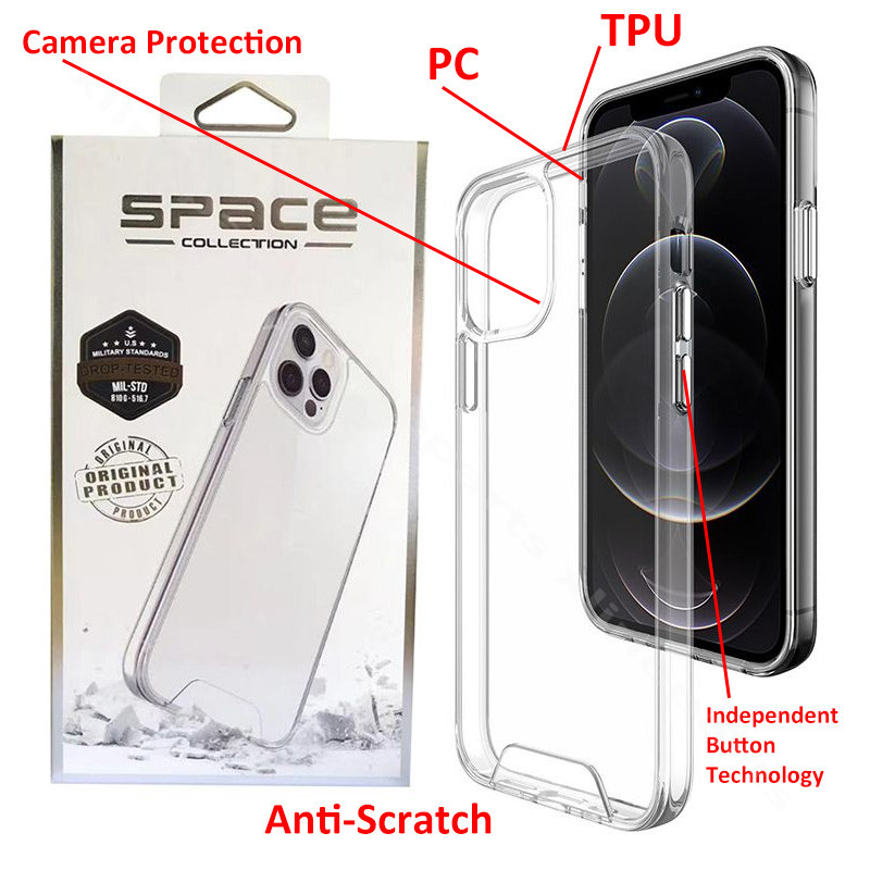 Back Case Space Apple iPhone 14 Plus clear