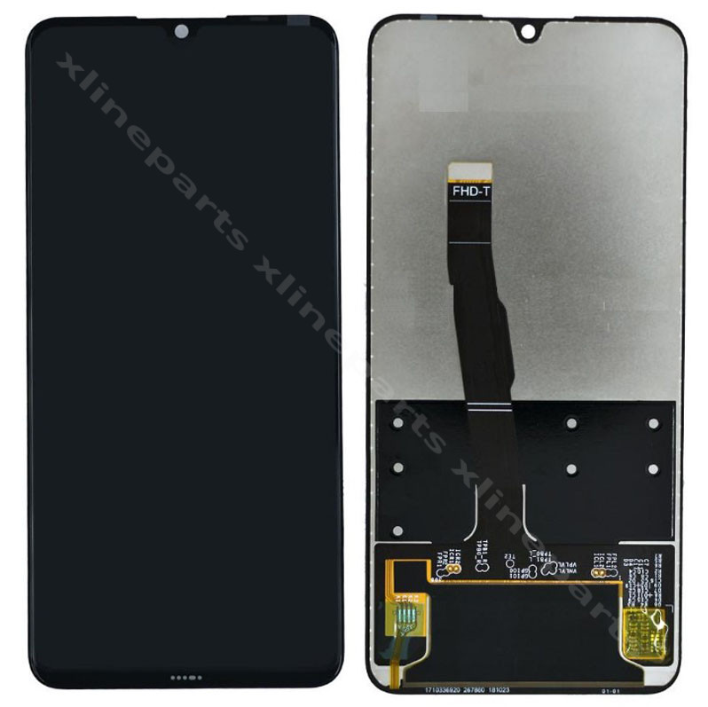 Полный ЖК-дисплей Huawei P30 Lite черный OCG