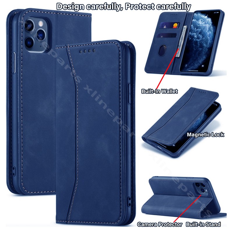 Flip Case Stylish Samsung A22 4G A225 blue