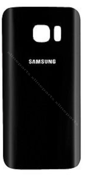 Задняя крышка аккумуляторного отсека Samsung S7 Edge G935 черная