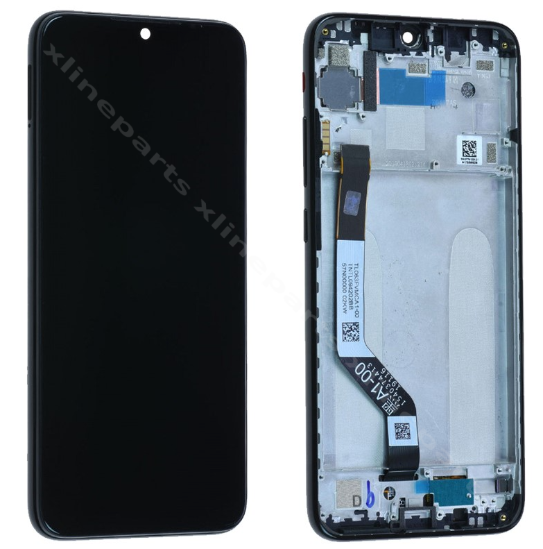 Πλήρες πλαίσιο LCD Xiaomi Redmi Note 7 μαύρο OCG