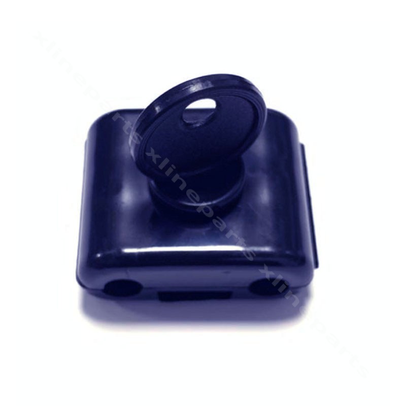 Anti-Theft Two Holes Lock 7mm blue