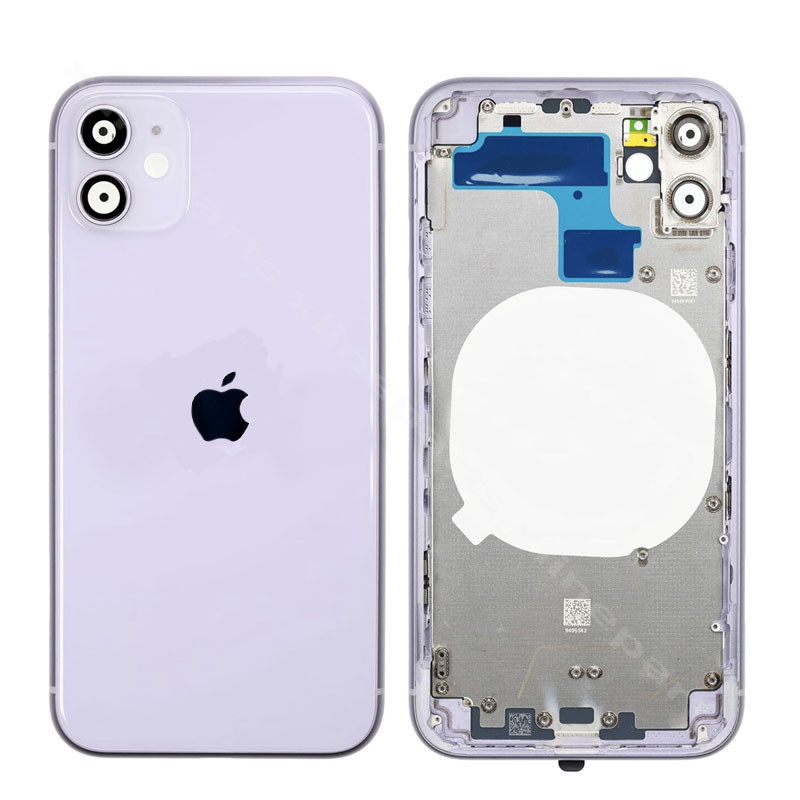 Задняя батарея и средняя крышка Apple iPhone 11 фиолетовый