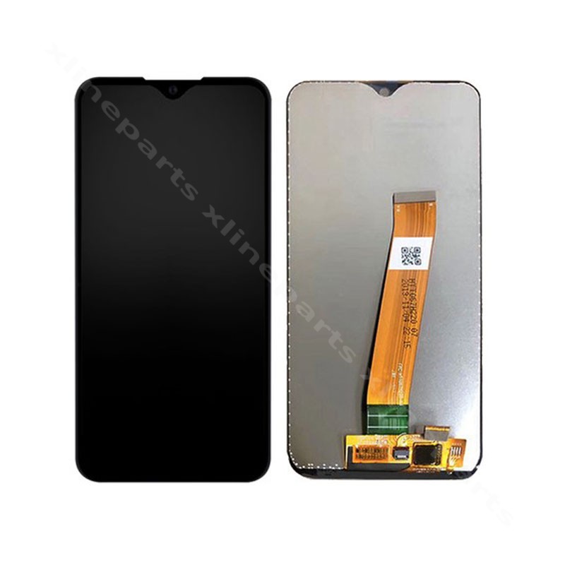 Полный ЖК-дисплей Samsung A01 Core A013 черный OCG