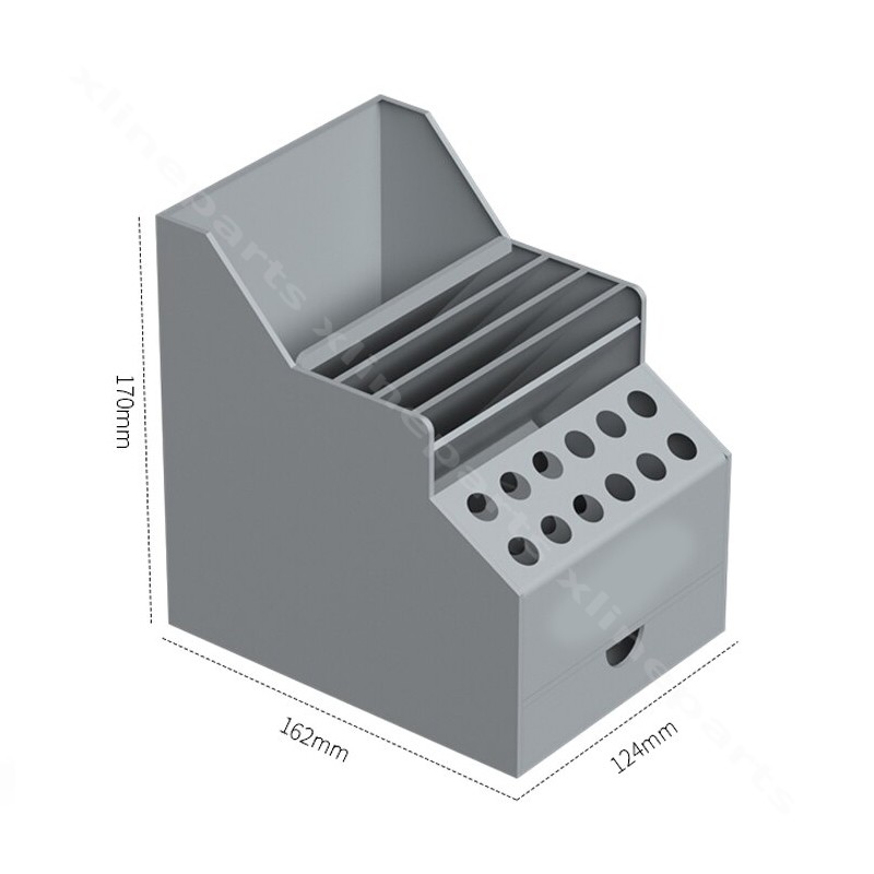 Multifunction Screwdriver Storage Box gray