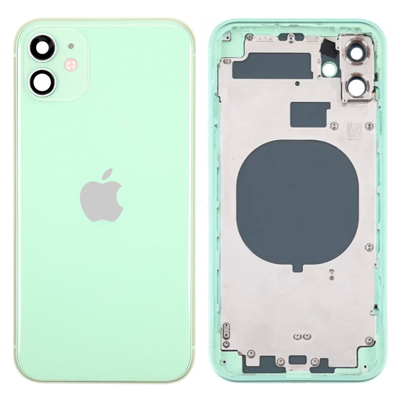 Задняя батарея и средняя крышка Apple iPhone 11 зеленый