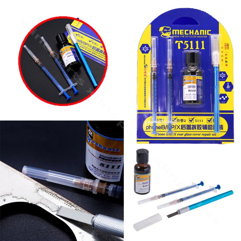Glue & Glass Cover Remover Mechanic T5111 20ml