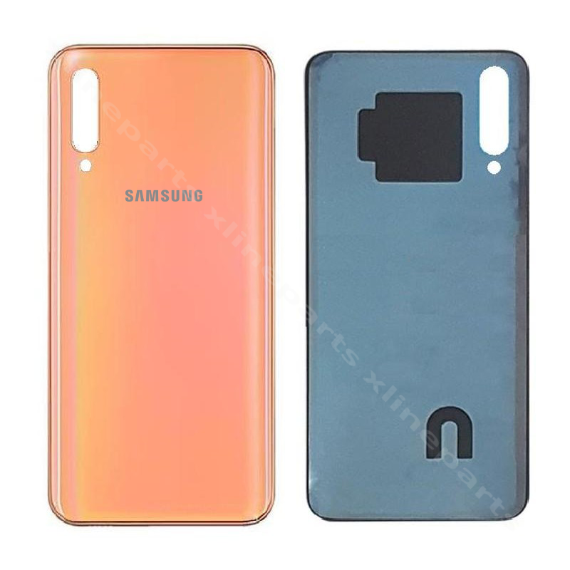 Back Battery Cover Samsung A50 A505 coral