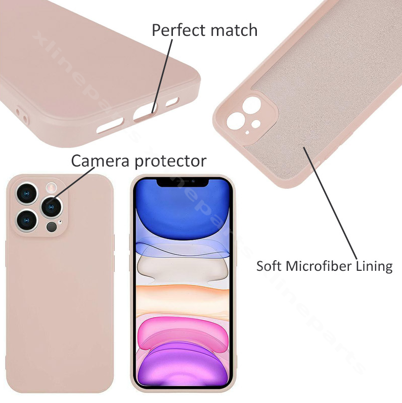 Задний чехол Тонированный Samsung A13 5G A136 розовый