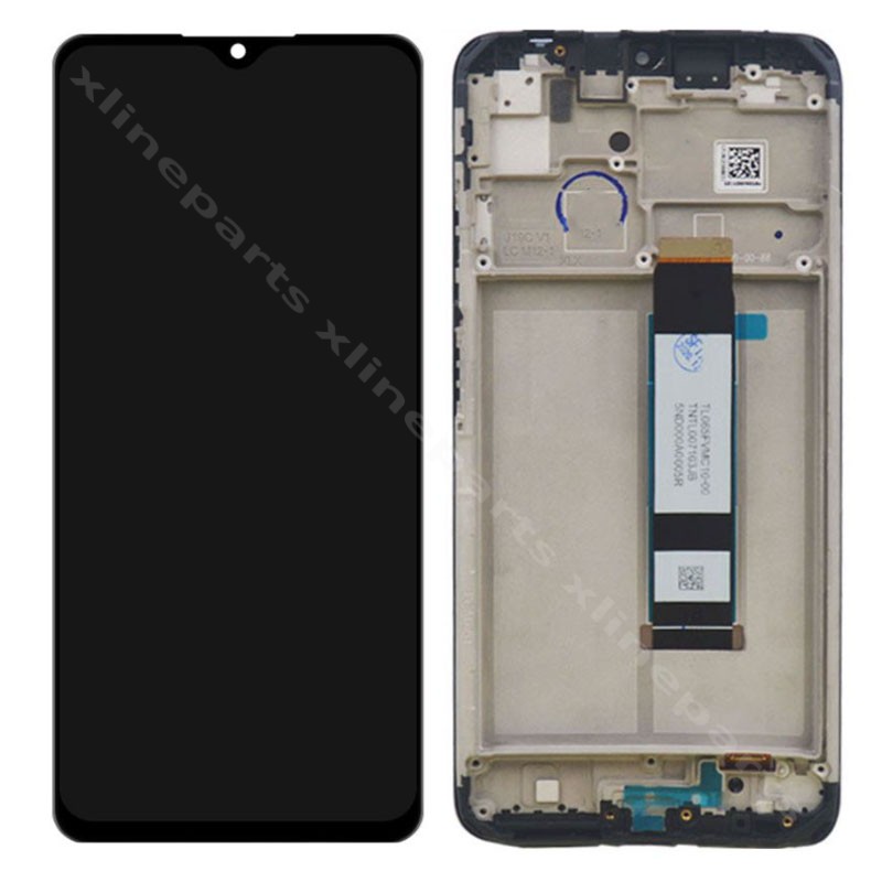 Πλήρες πλαίσιο LCD Xiaomi Poco M2 μαύρο OCG