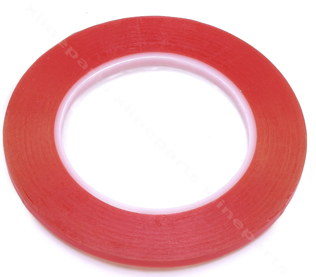Double Sided Tape 5mm red