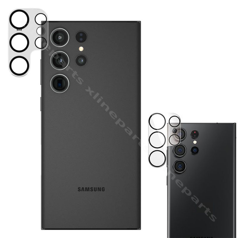 Προστατευτικό κάμερας Tempered Glass Samsung S23 Ultra S918 μαύρο
