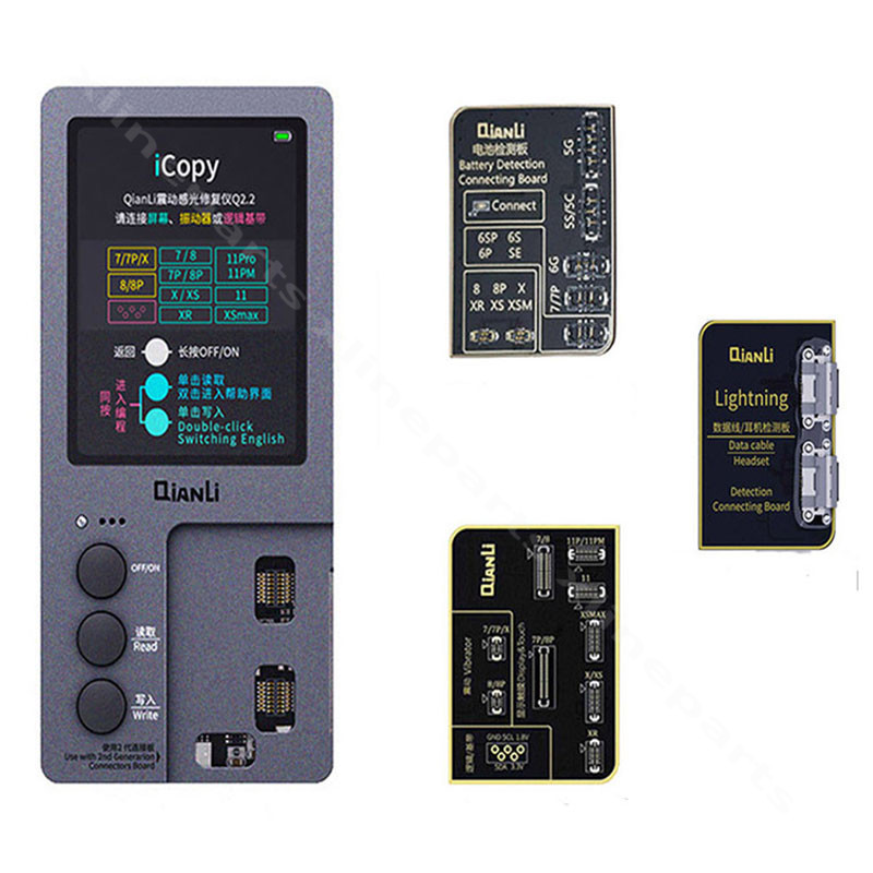 Color Repair Programmer Qianli iCopy Plus 2.1 iPhone 3 in 1 Vibrator/Touch/Battery-