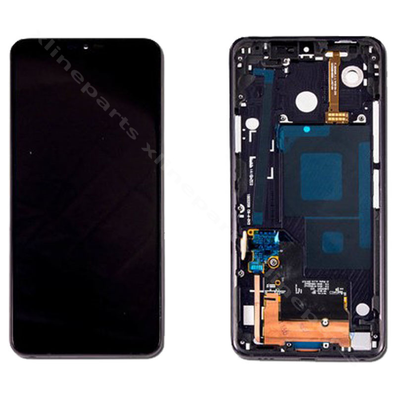 ЖК-дисплей в полной рамке LG G7 ThinQ G710 черный OCG