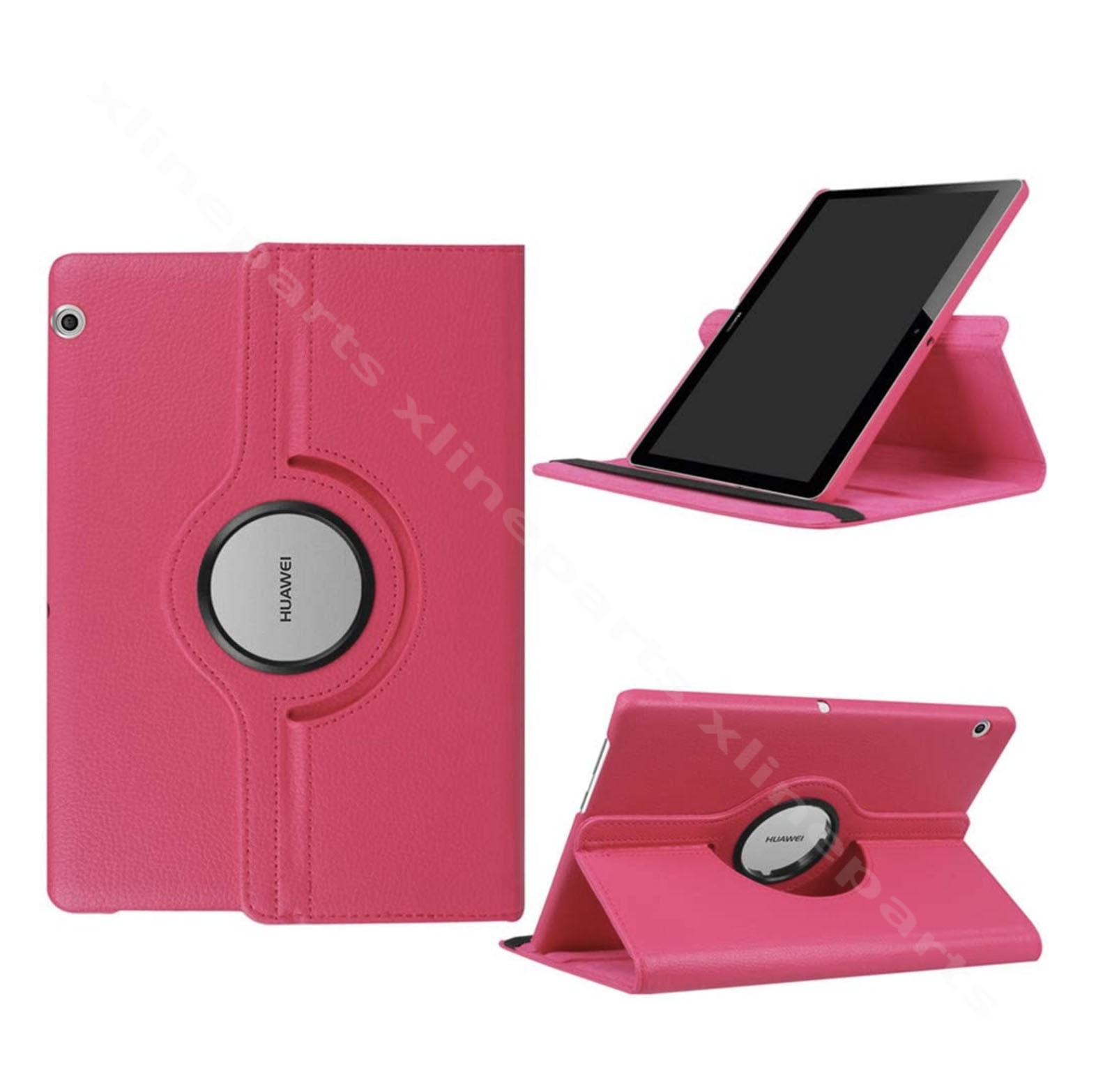 Чехол для планшета Rotate Huawei MediaPad T5 10,1 дюйма, розовый