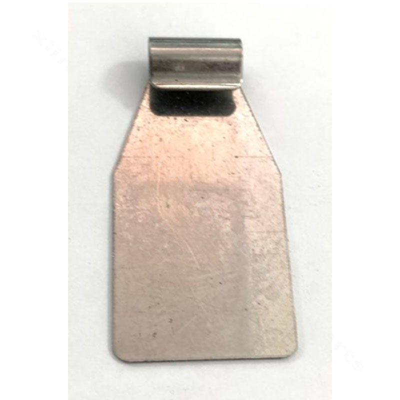 Ценник металлический 2,5х4,0см серебро