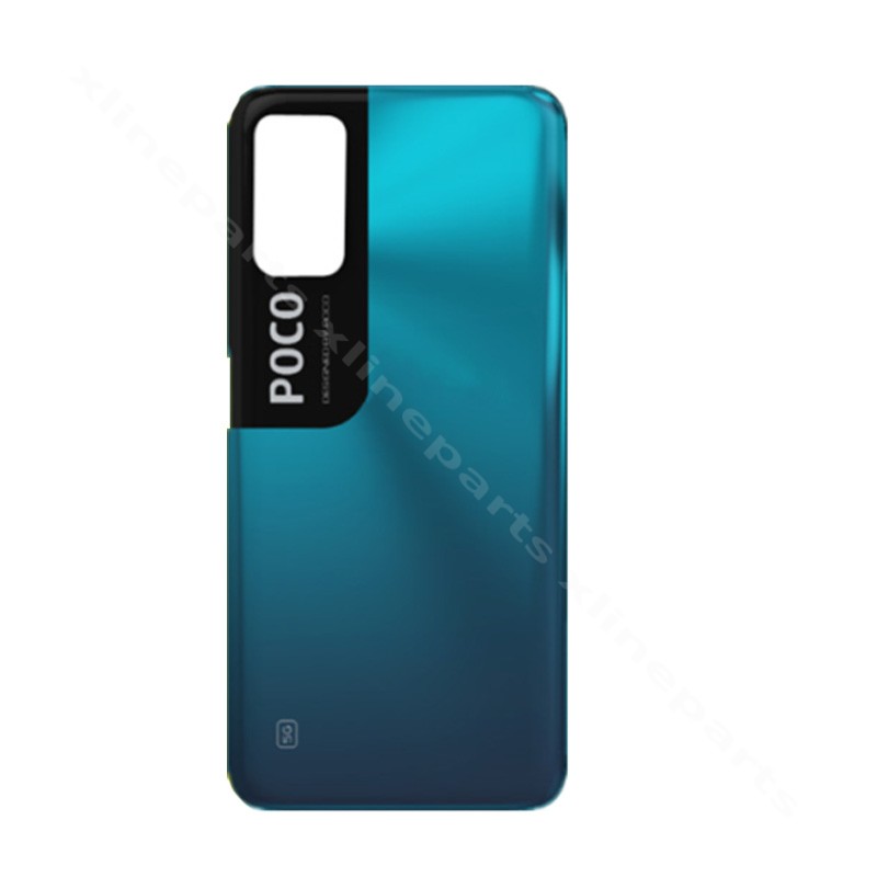Задняя крышка аккумуляторного отсека Xiaomi Poco M3 Pro синяя