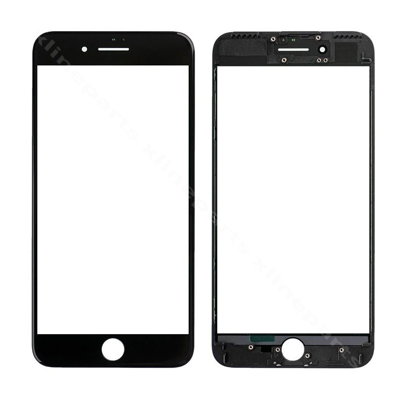 Μπροστινή γυάλινη οθόνη Apple iPhone 6G μαύρη