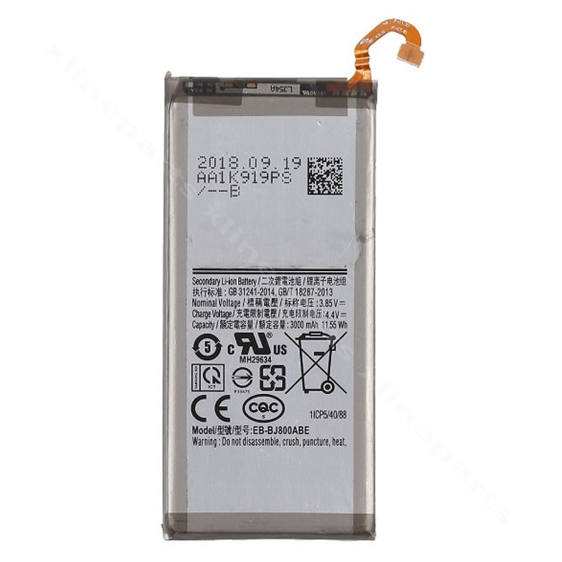 Battery Samsung A6 (2018) A600/J6 (2018) J600 3000mAh OEM