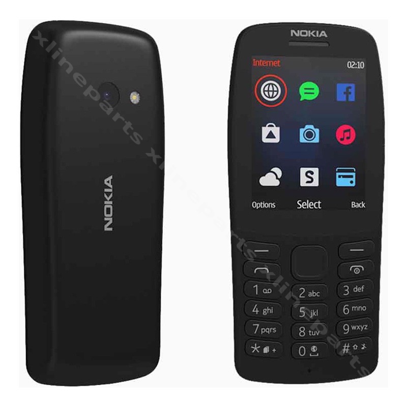 Мобильный Nokia 210 Dual черный GR