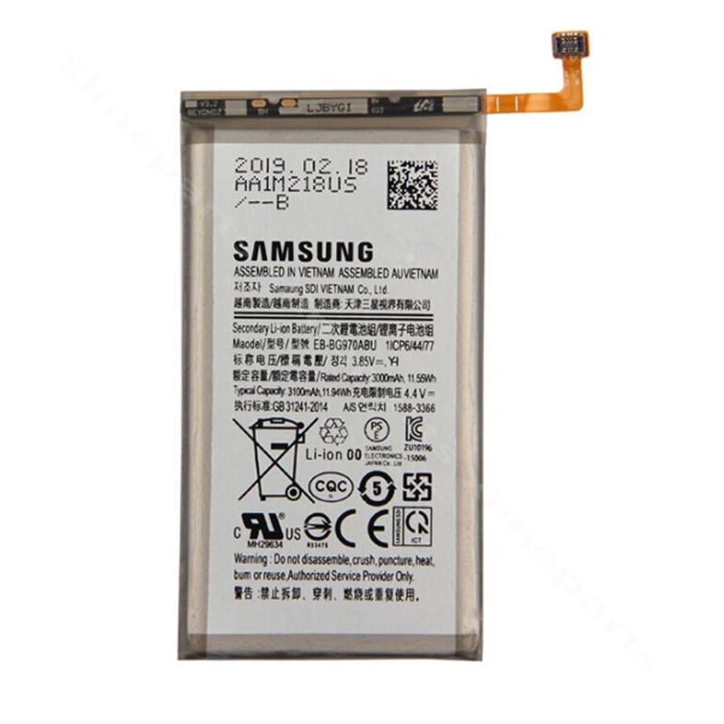 Аккумулятор Samsung S10e G970 3100 мАч OEM