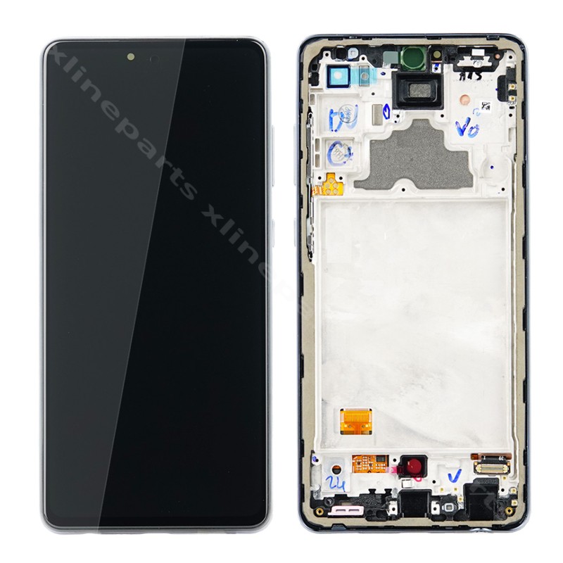 Πλήρες πλαίσιο LCD Samsung A72 A725 μαύρο (Πρωτότυπο)