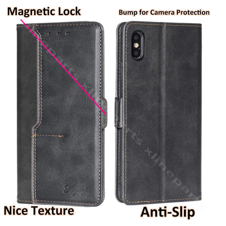 Flip Case Silica Samsung A20s A207 black