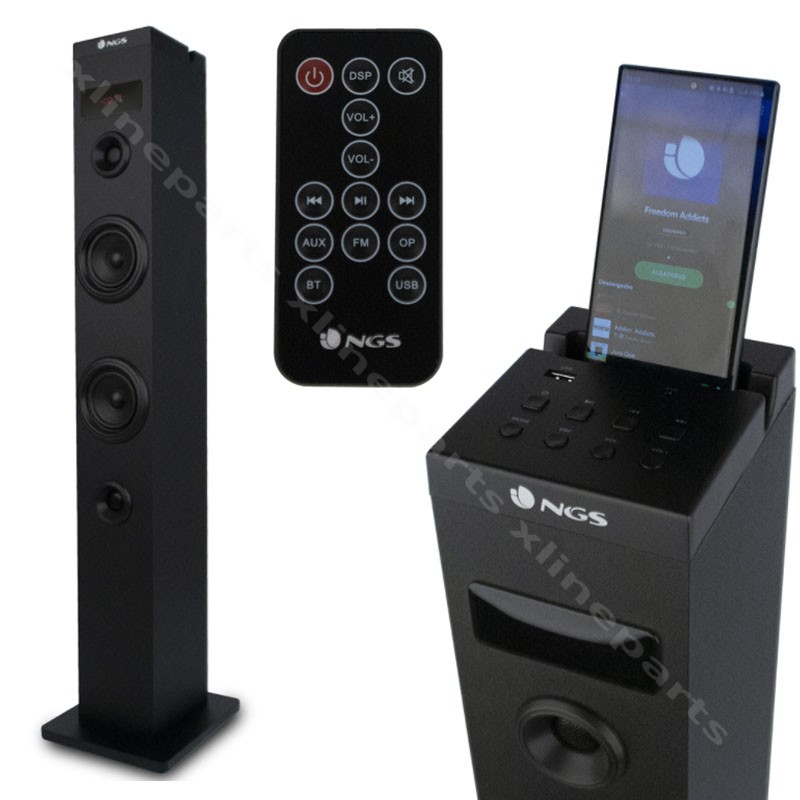 Speaker NGS Sky Charm Tower Wireless black