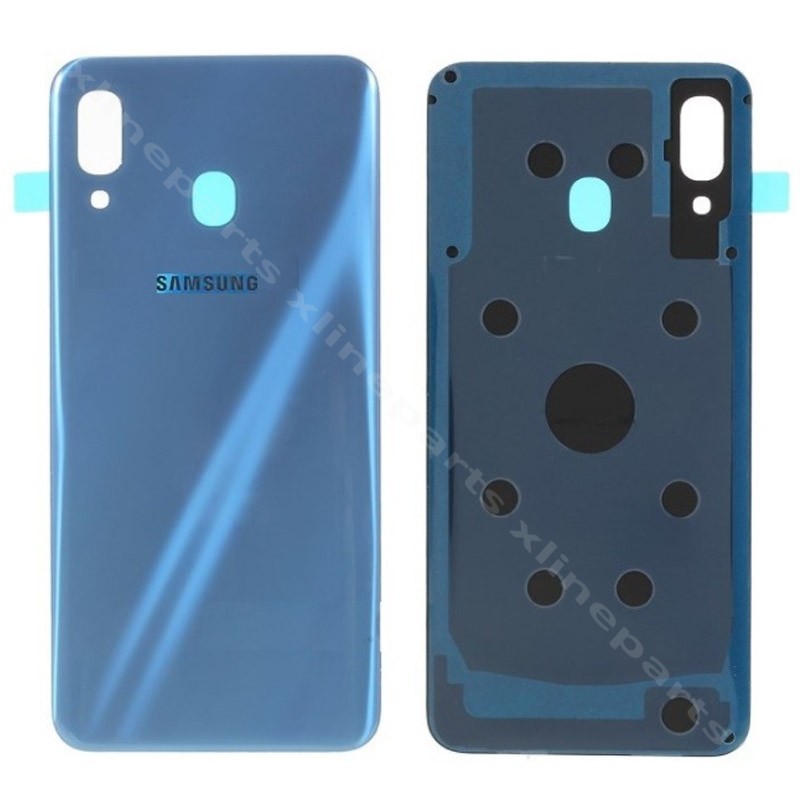 Back Battery Cover Samsung A30 A305 blue
