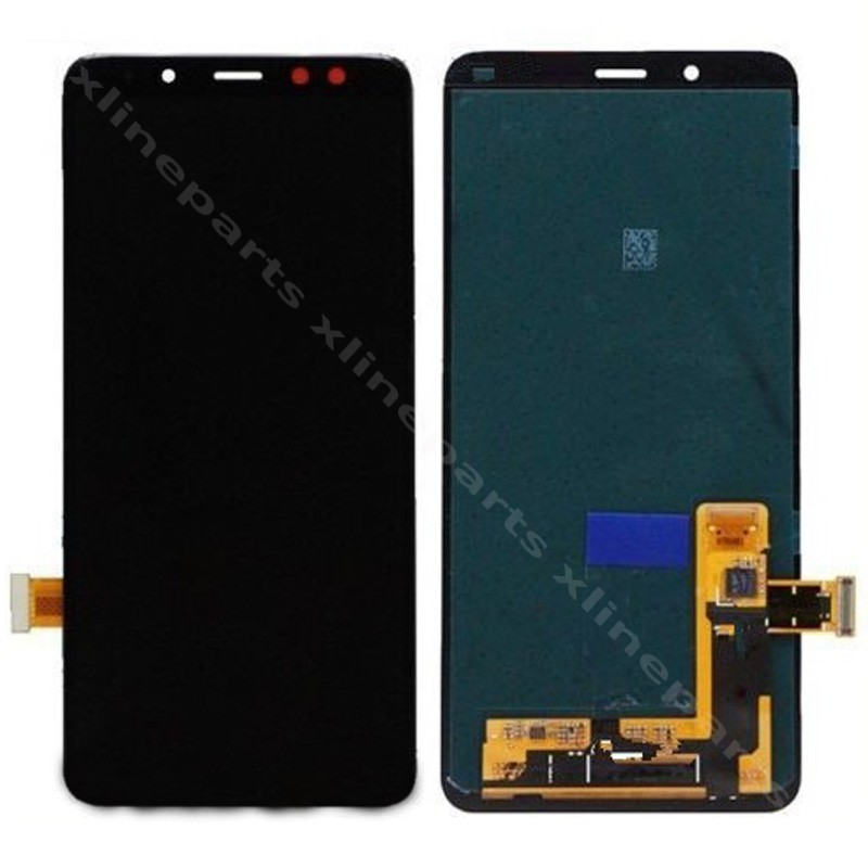 LCD Complete Samsung A8 (2018) A530 black OLED