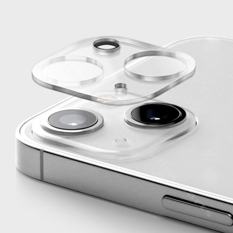 Защитная пленка для камеры Apple iPhone 14/14 Plus из закаленного стекла, прозрачная