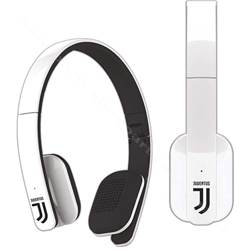 Headphone Techmade Juventus Wireless white black