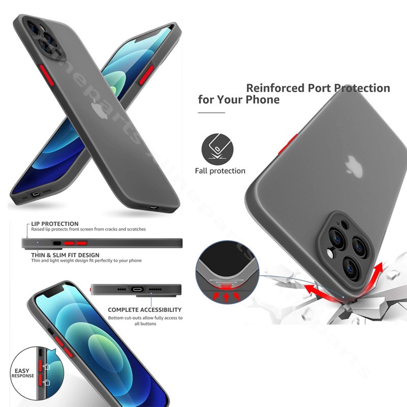 Back Case Shade Apple iPhone 12 Pro black