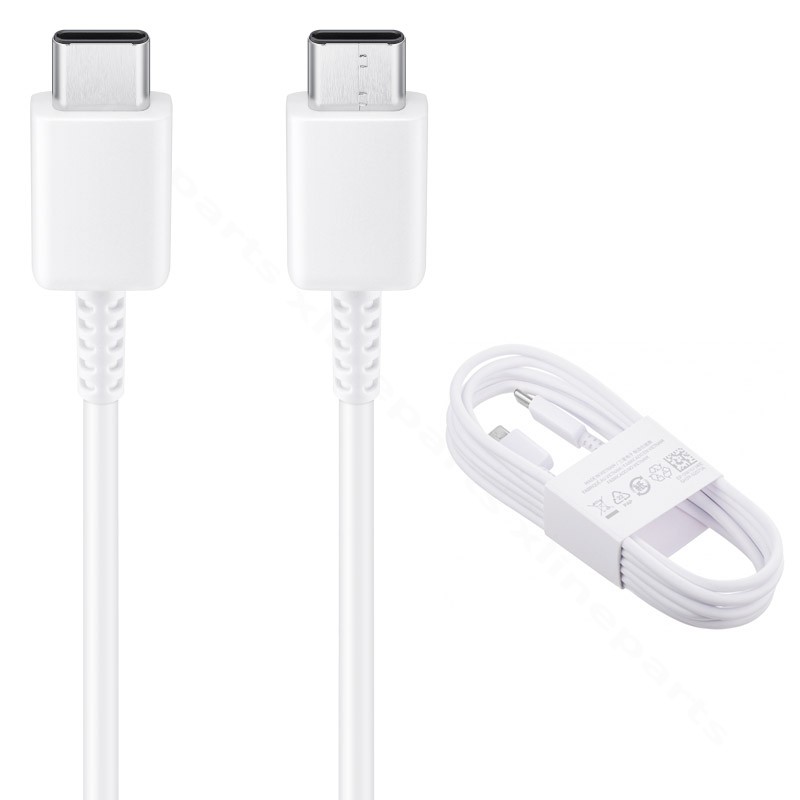 Cable USB-C to USB-C Samsung 3A 1.8m white bulk