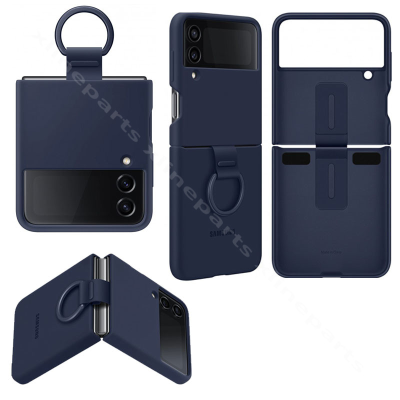 Back Case Ring Samsung Z Flip4 F721 navy (Original)