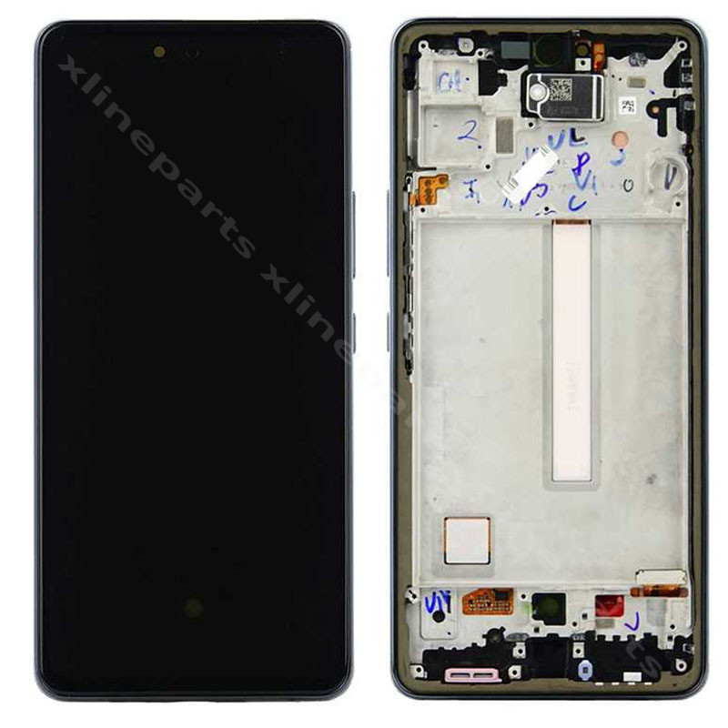 LCD Complete Frame Samsung A53 A536 black OLED