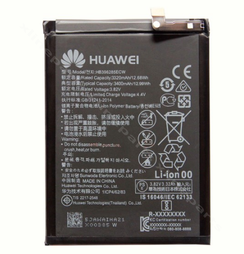 Аккумулятор Huawei P20/Honor 10 3400 мАч OEM