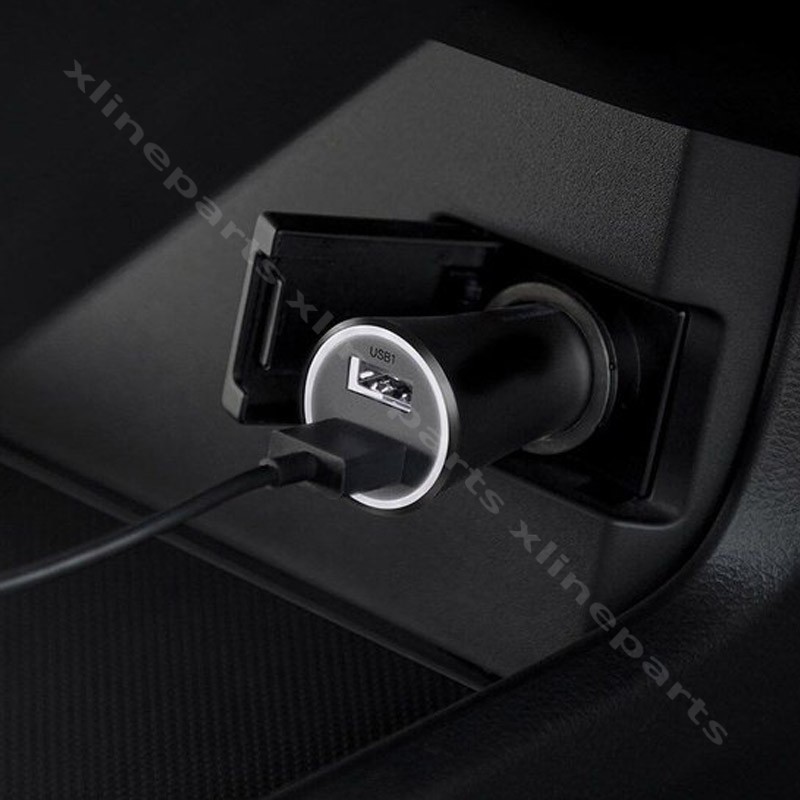 Car Charger Dual USB Xiaomi Mi 37W black