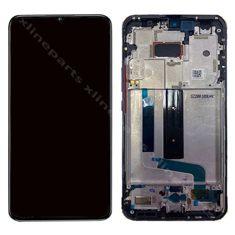 Πλήρες πλαίσιο LCD Xiaomi Mi 10 Lite γκρι- (Πρωτότυπο)