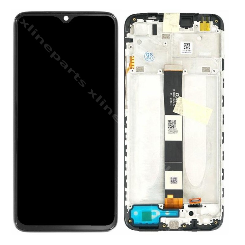Πλήρες πλαίσιο LCD Xiaomi Redmi 9AT μαύρο OCG-