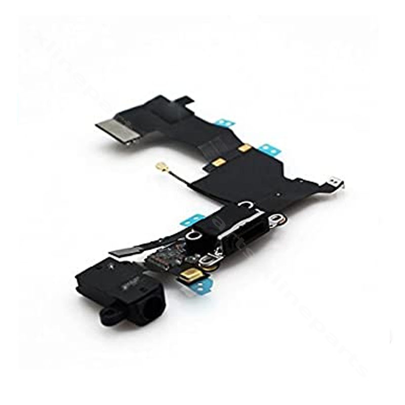 Θύρα φόρτισης Flex Connector και υποδοχή ακουστικών/μικροφώνου Apple iPhone 5S OEM