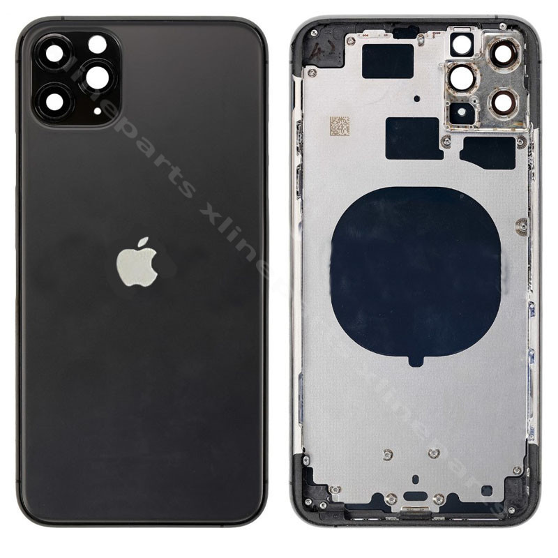 Задняя батарея и средняя крышка Apple iPhone 11 Pro Max «серый космос»*