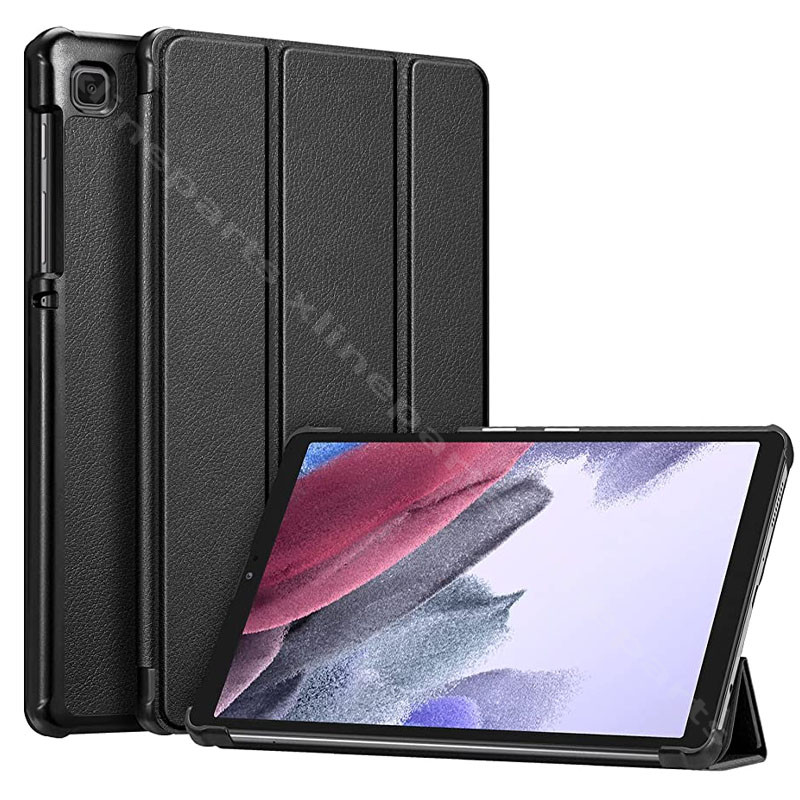 Чехол для планшета Samsung Tab A7 Lite 8,7 дюйма, складывающийся втрое, T220 T225, черный